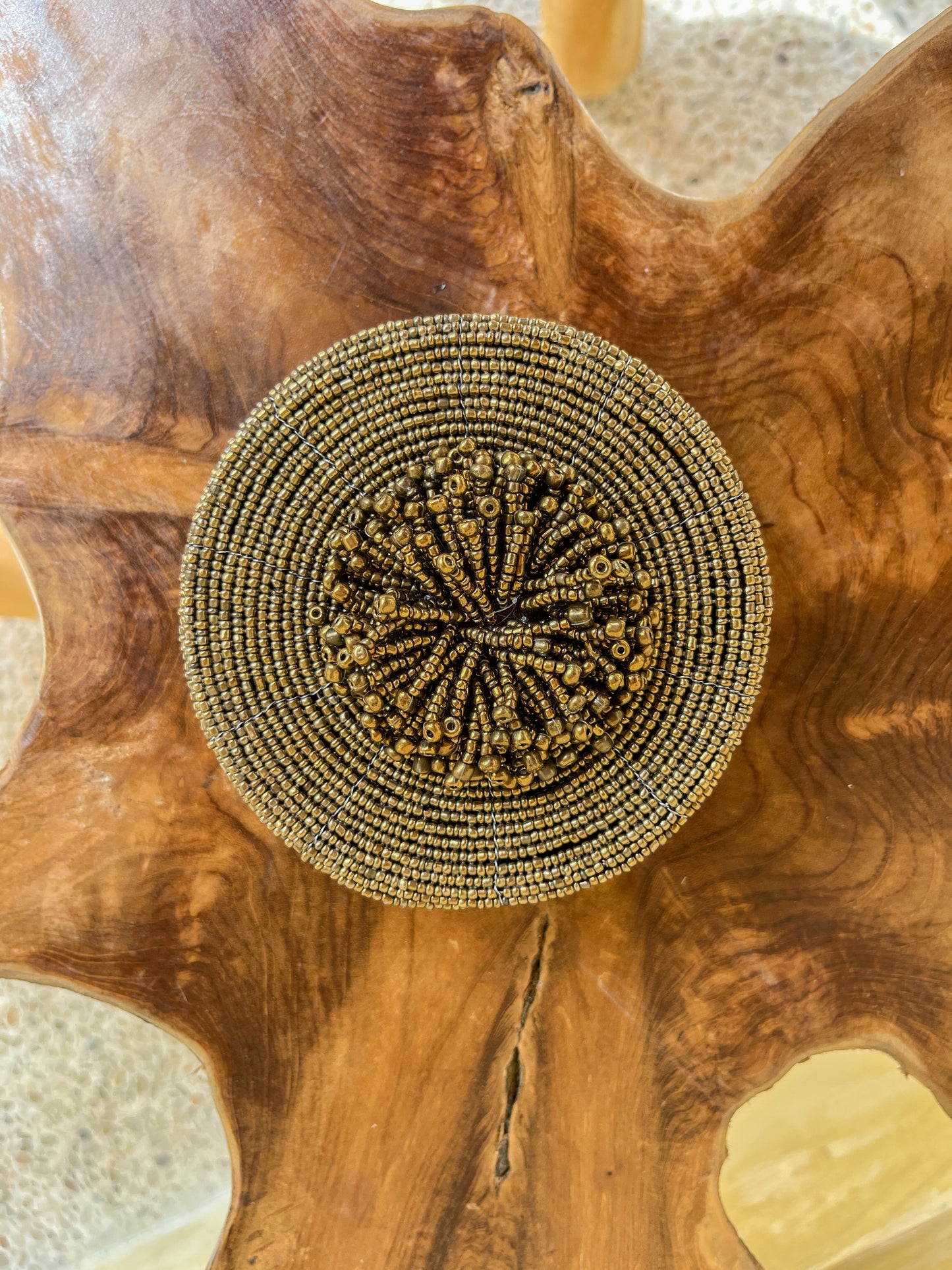 Onderzetters (10) incl. opbergdoosje | Kralen