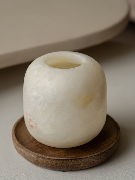 Alabasters | Waxinelichthouders