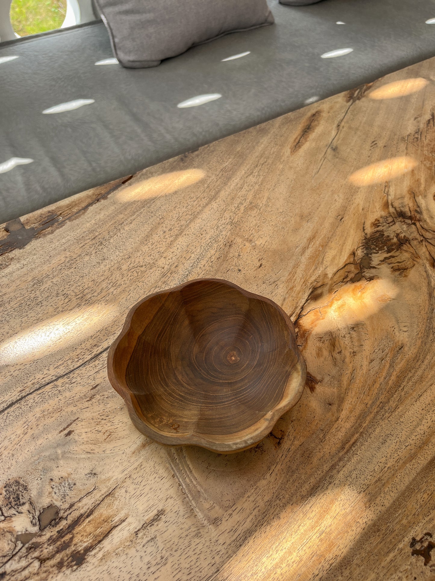 Schaaltje | Hout | Bloem