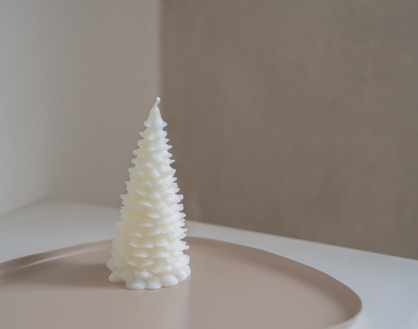 Kaars | Kerstboom | Wit