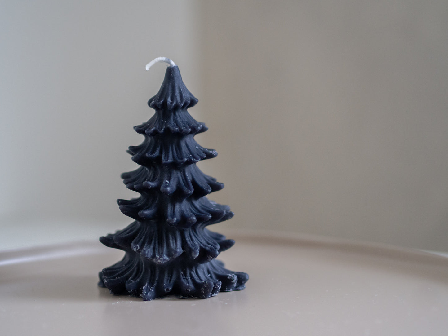 Kaars | Kerstboom | Zwart