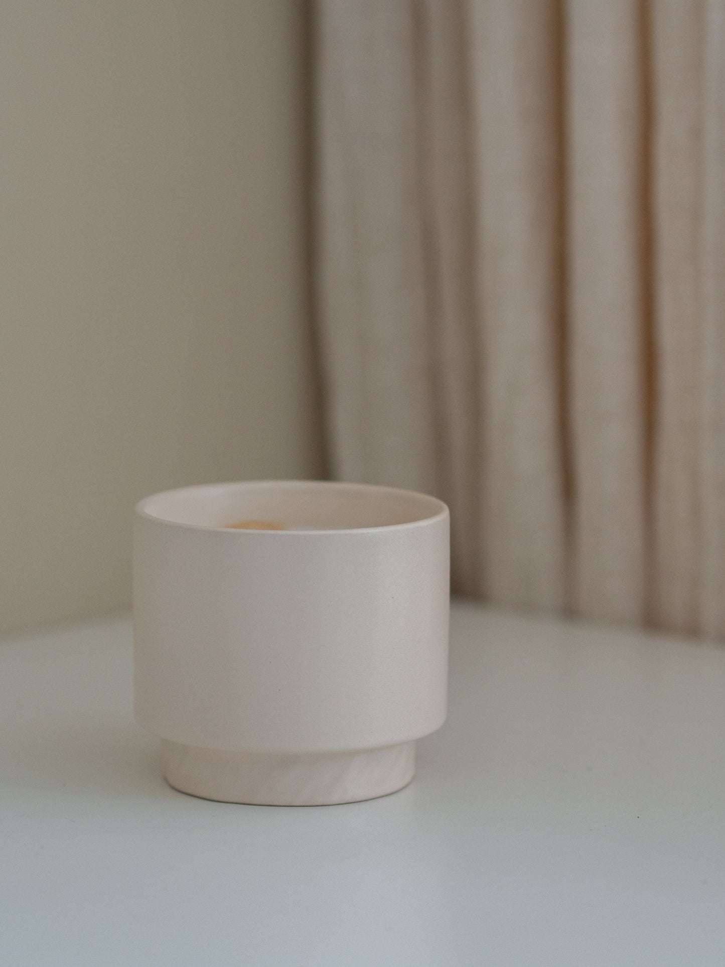 Mok | Beige | Ribbel