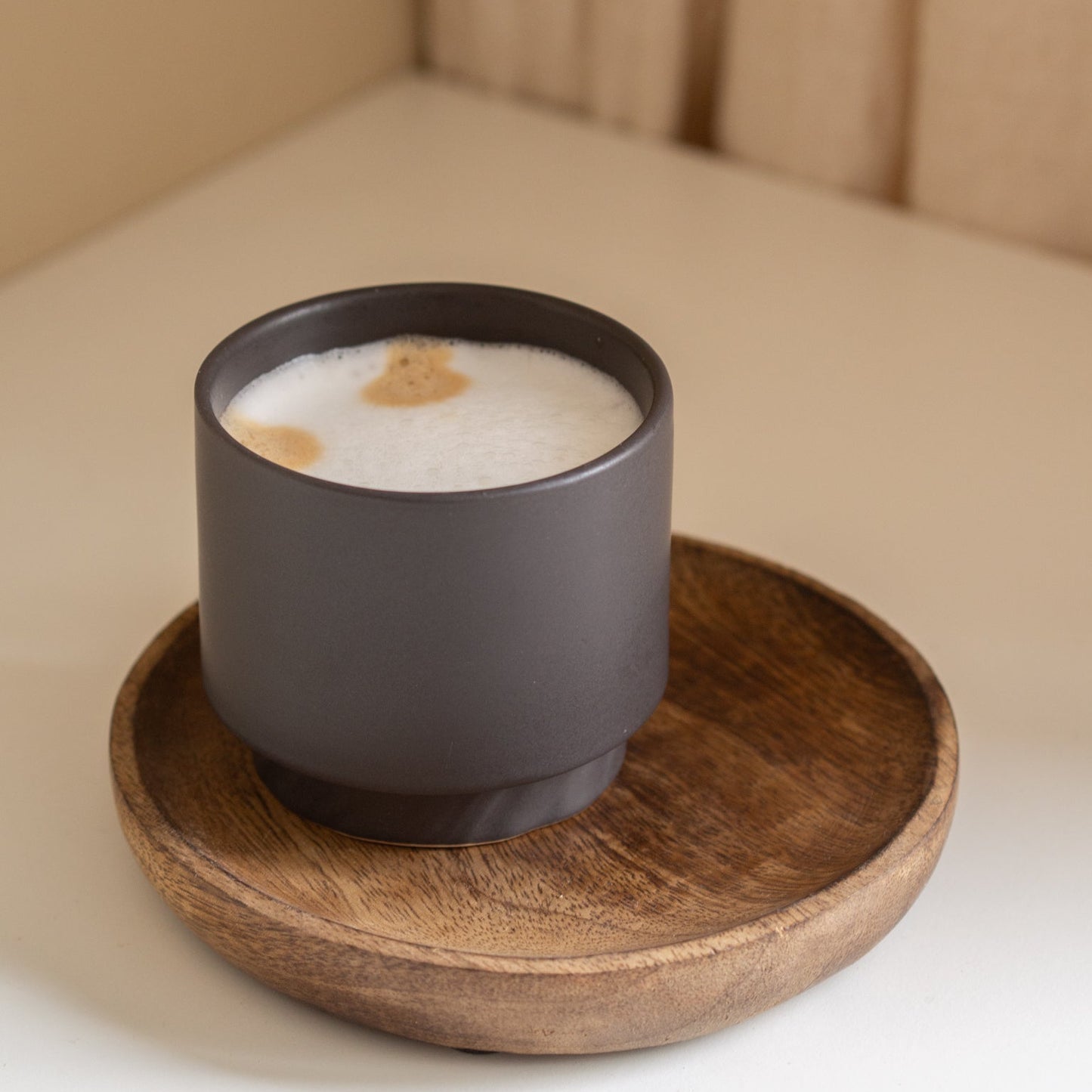 Serveerplank | Hout | Rond