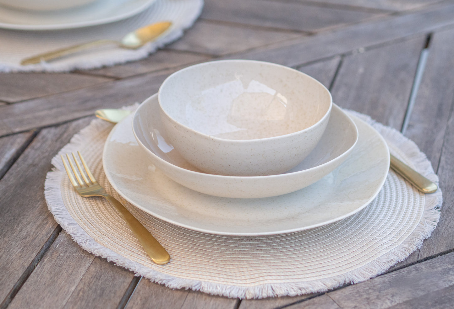 Set | Diner bord, diep bord & kom