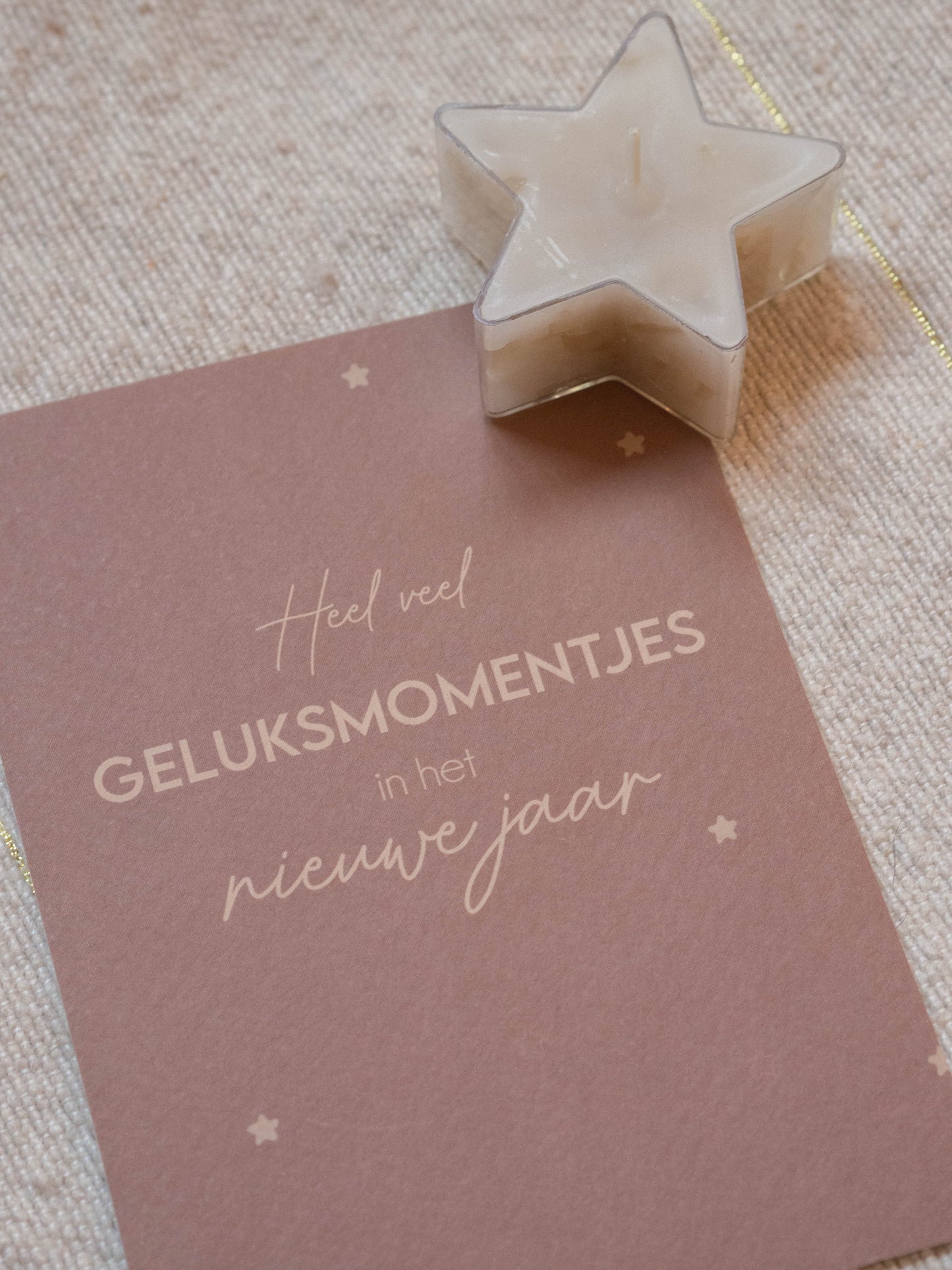 Kaart + Kaarsje