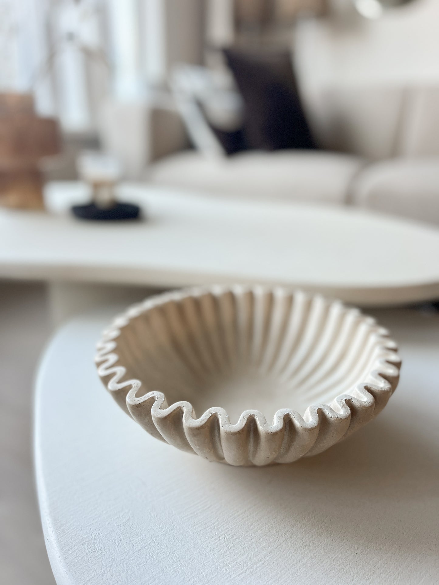 Schaal | Ribbel | Aardewerk