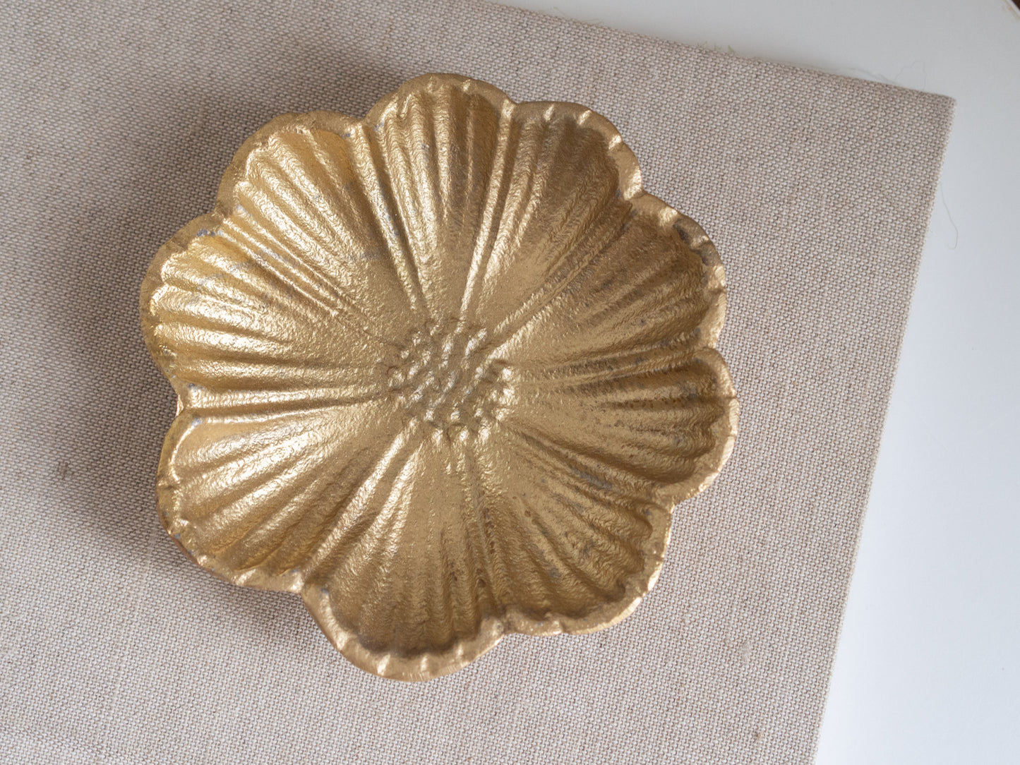 Schaaltje | Bloem | Goud