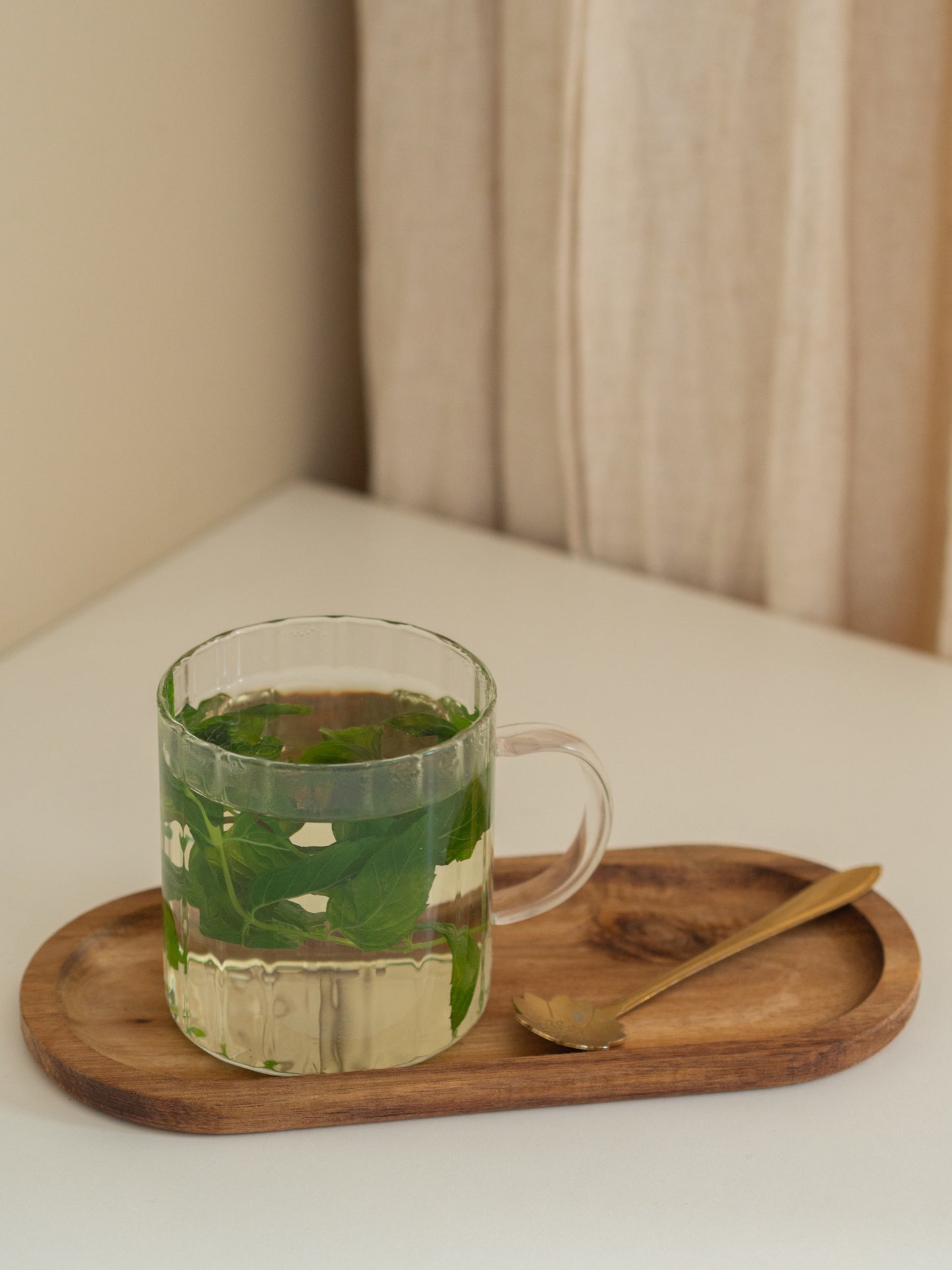 Theeglas | Ribbel