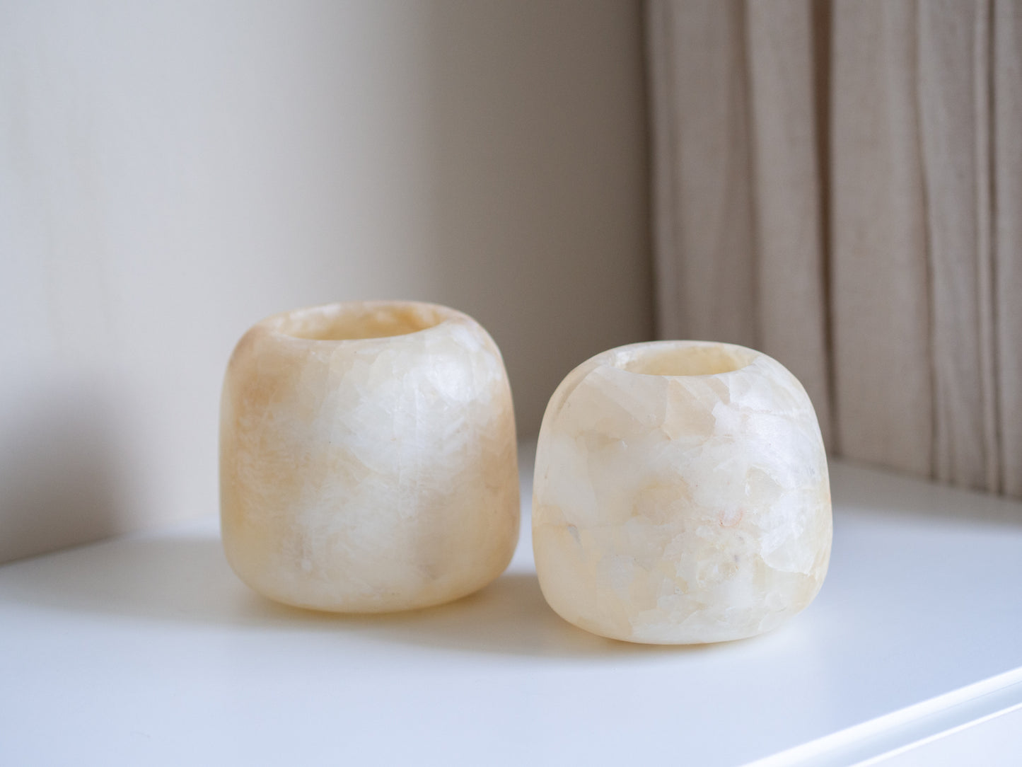 Alabasters | Waxinelichthouders