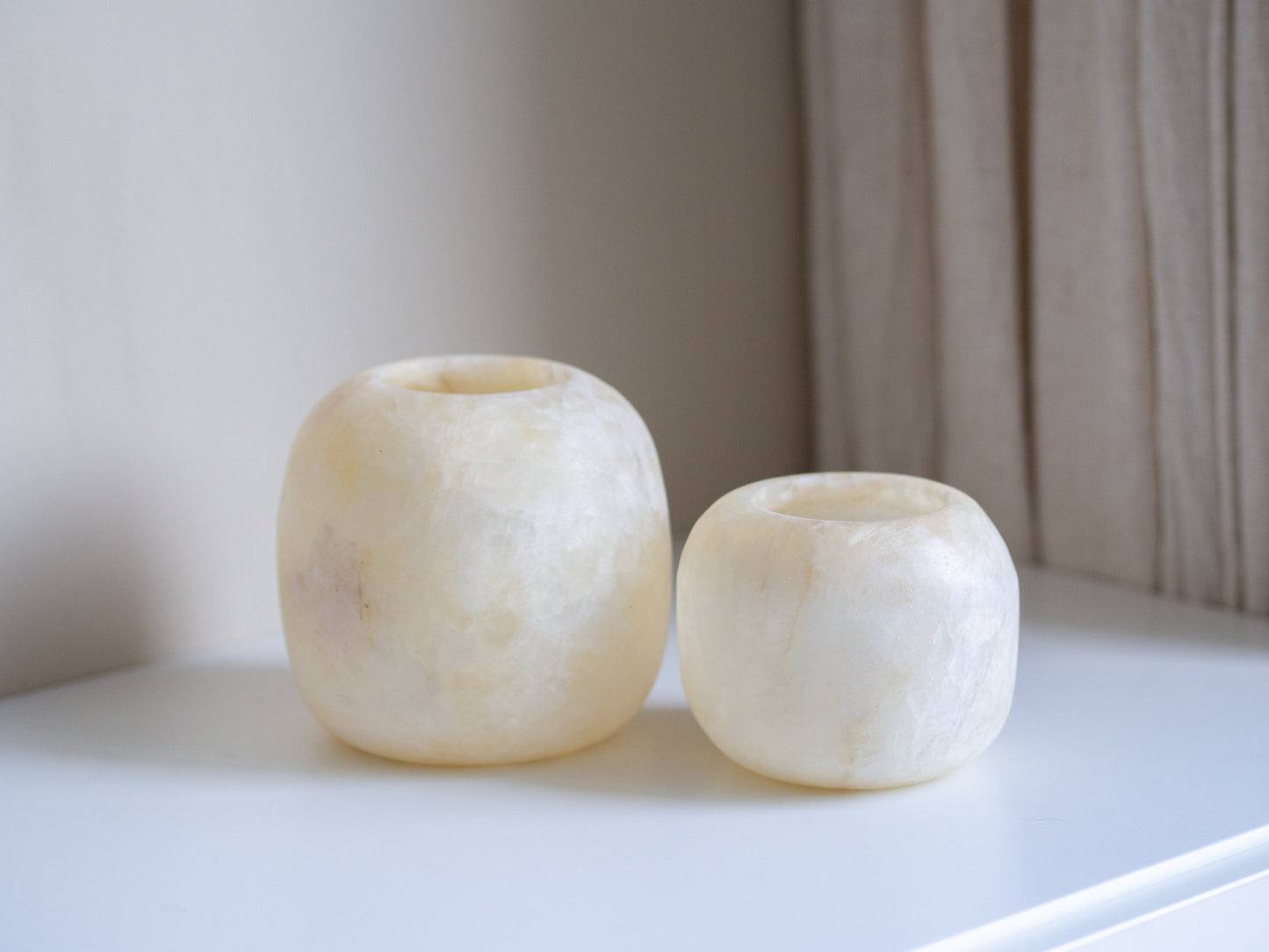 Alabasters | Waxinelichthouders