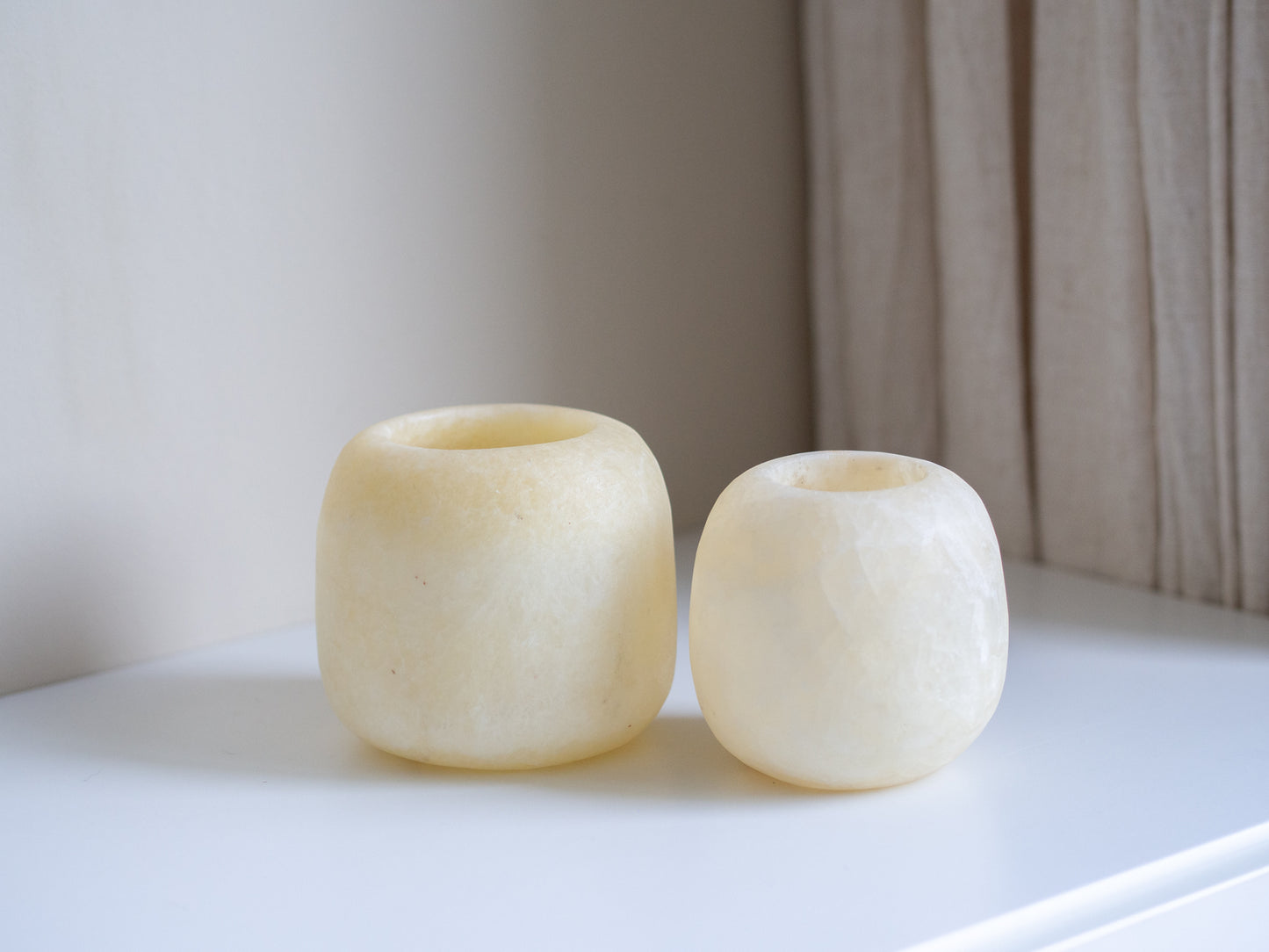 Alabasters | Waxinelichthouders