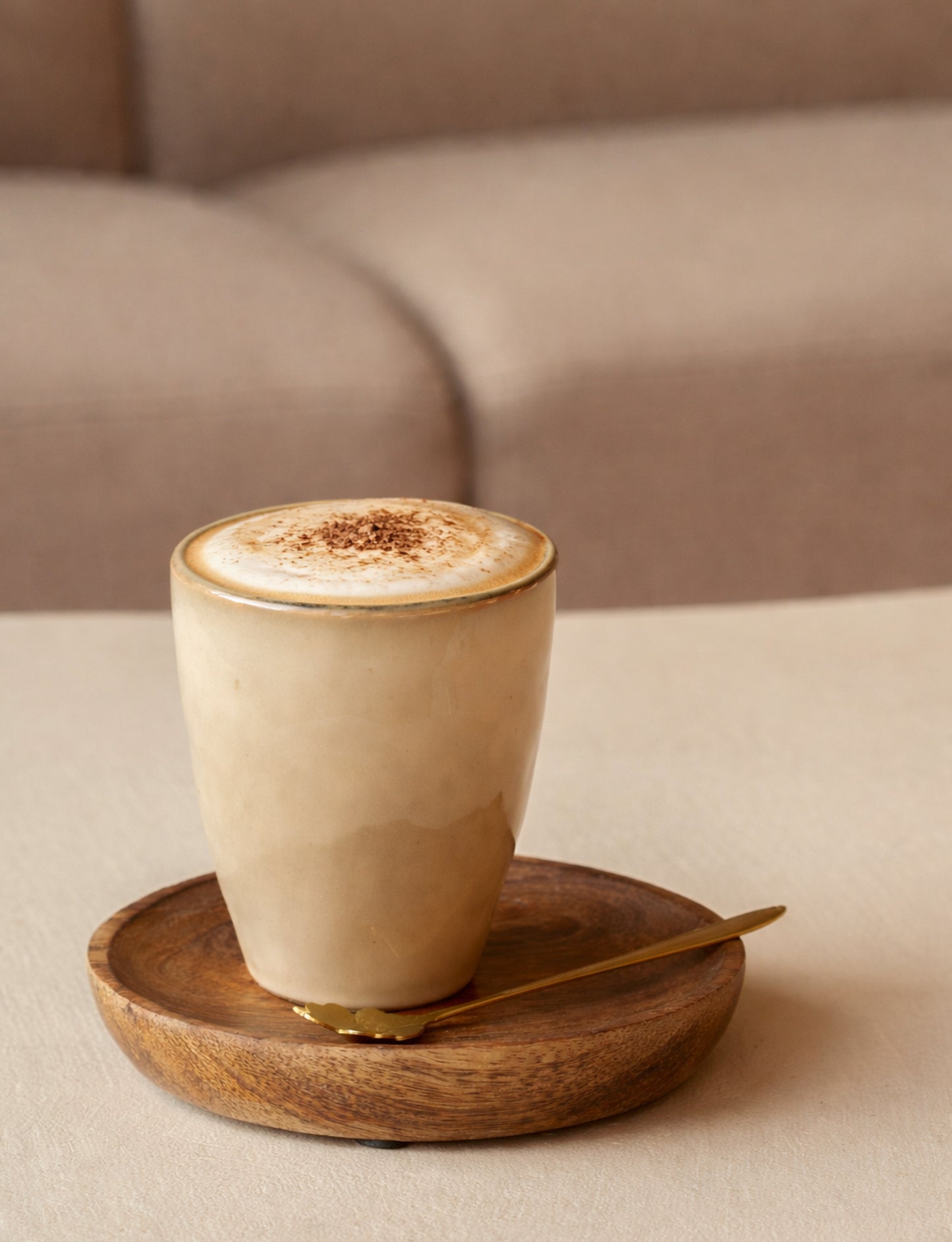 koffiemok cappuccino japandistijl