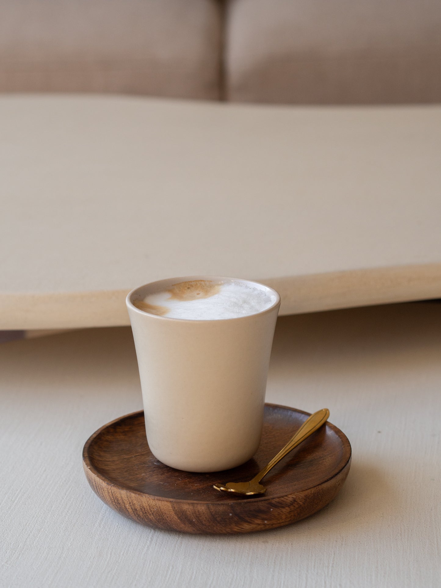 cappuccinomok 200ml 9x8cm Japandi
