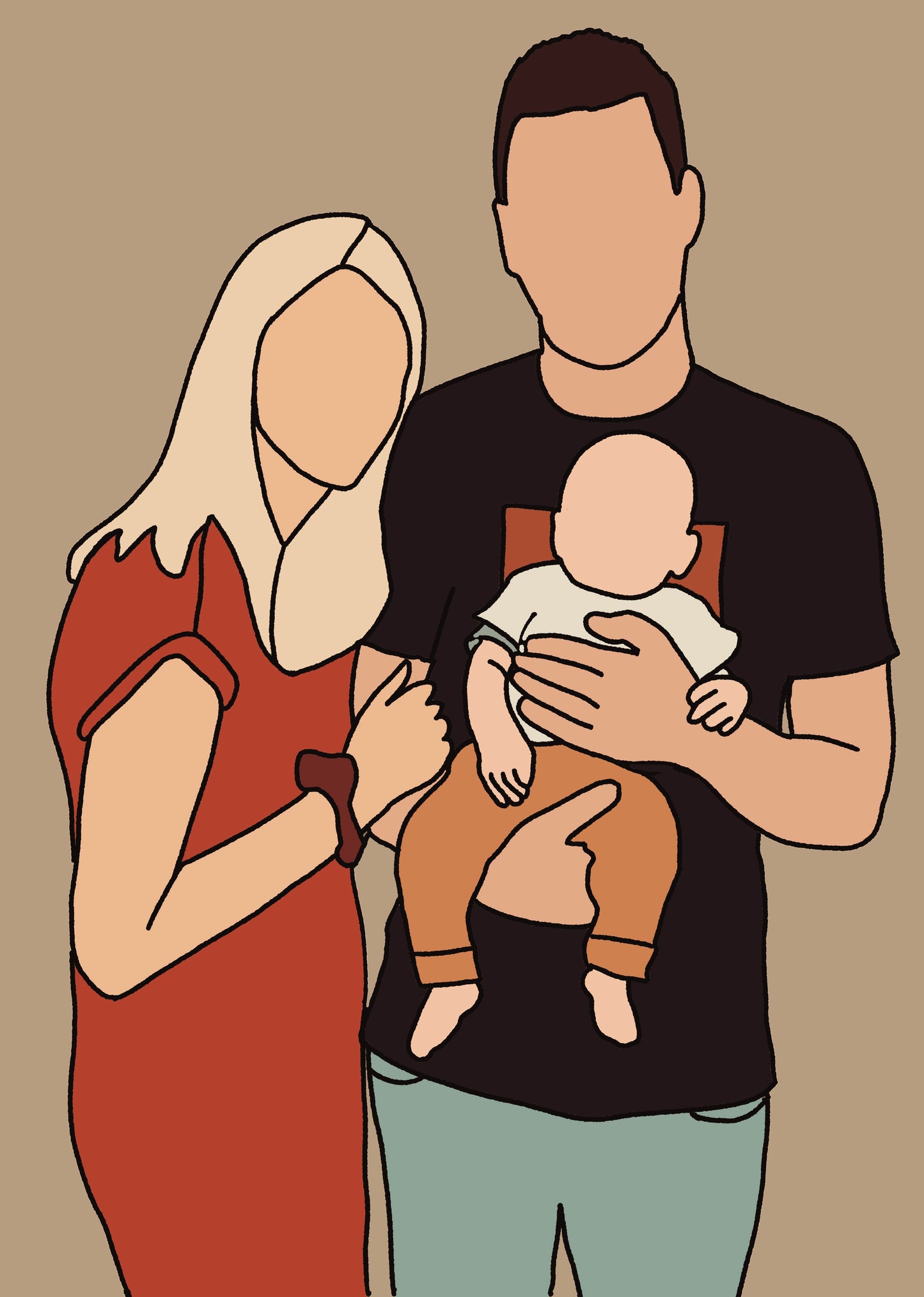 Digitaal portret op maat