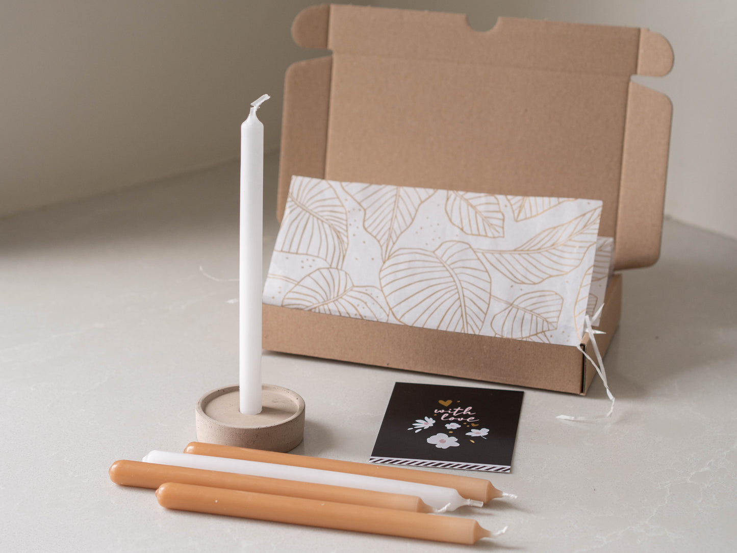 Brievenbuscadeau | kaarsen