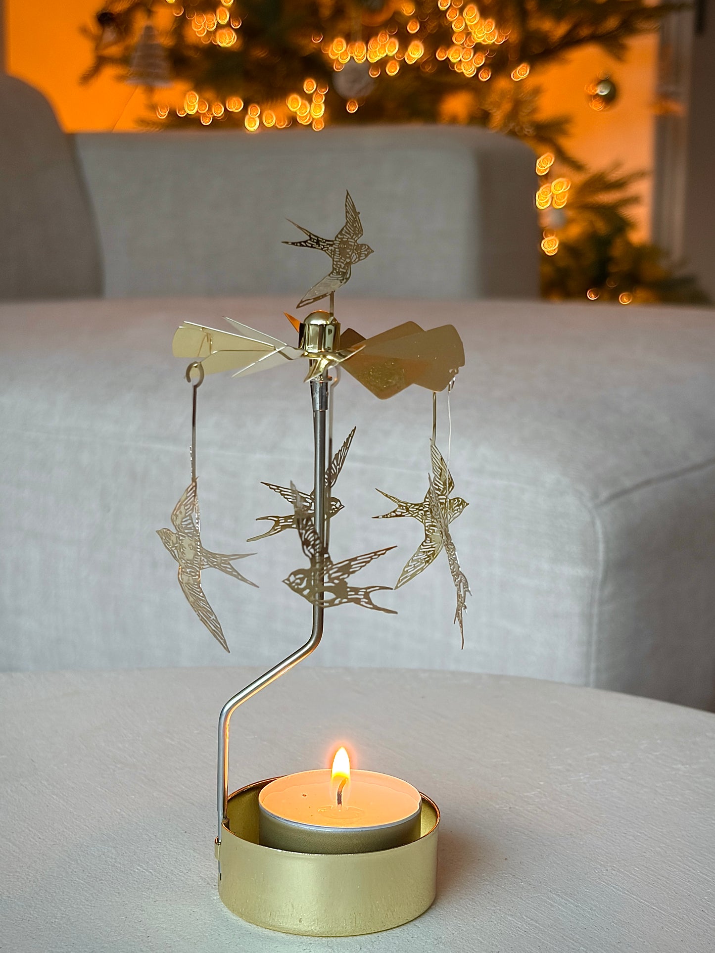 Waxinelichthouder | Ronddraaiend