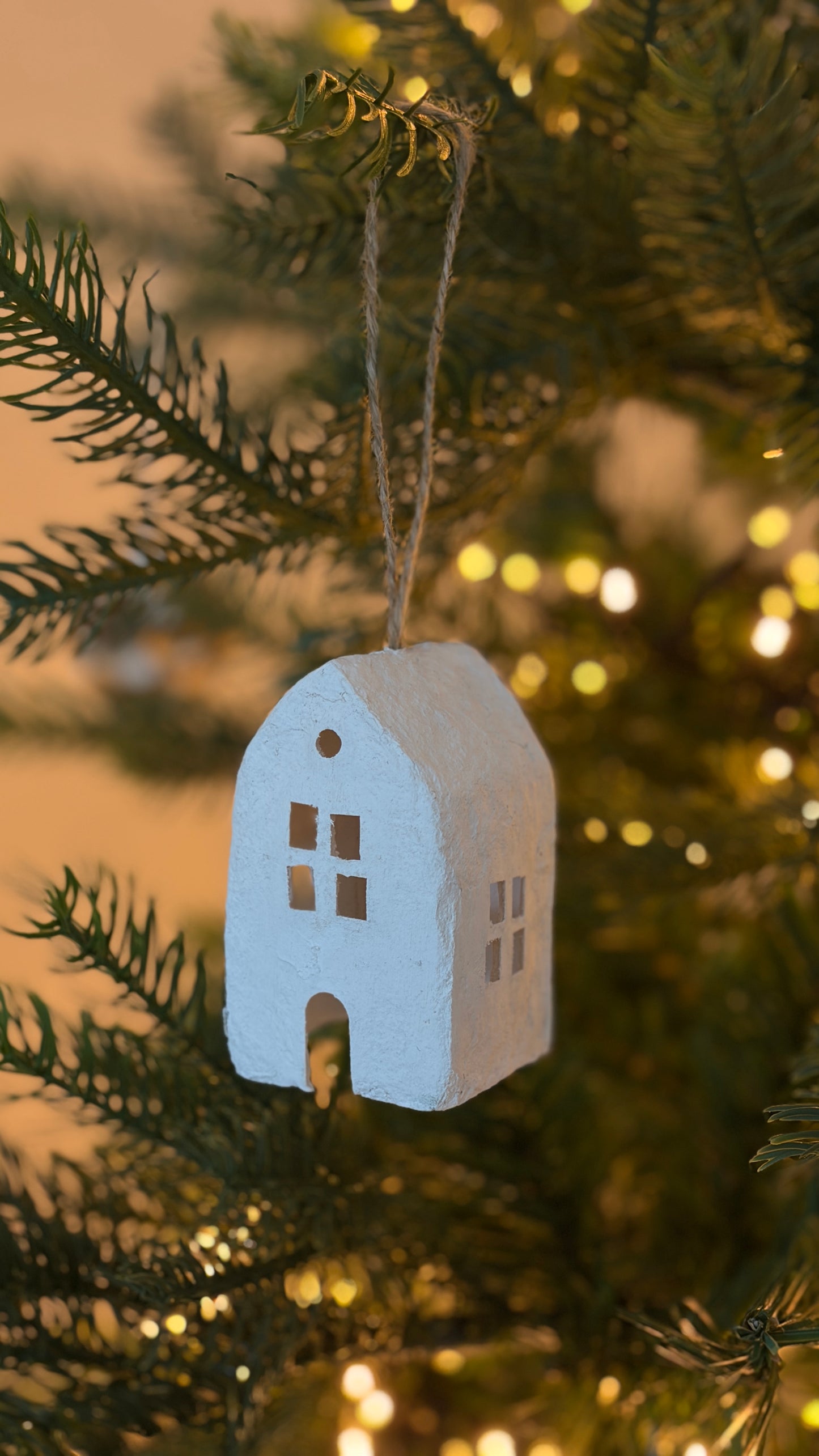 Hanger | Papier Mache | huisje