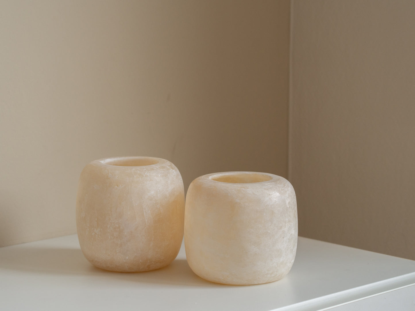 Set Alabasters | Waxinelichthouders