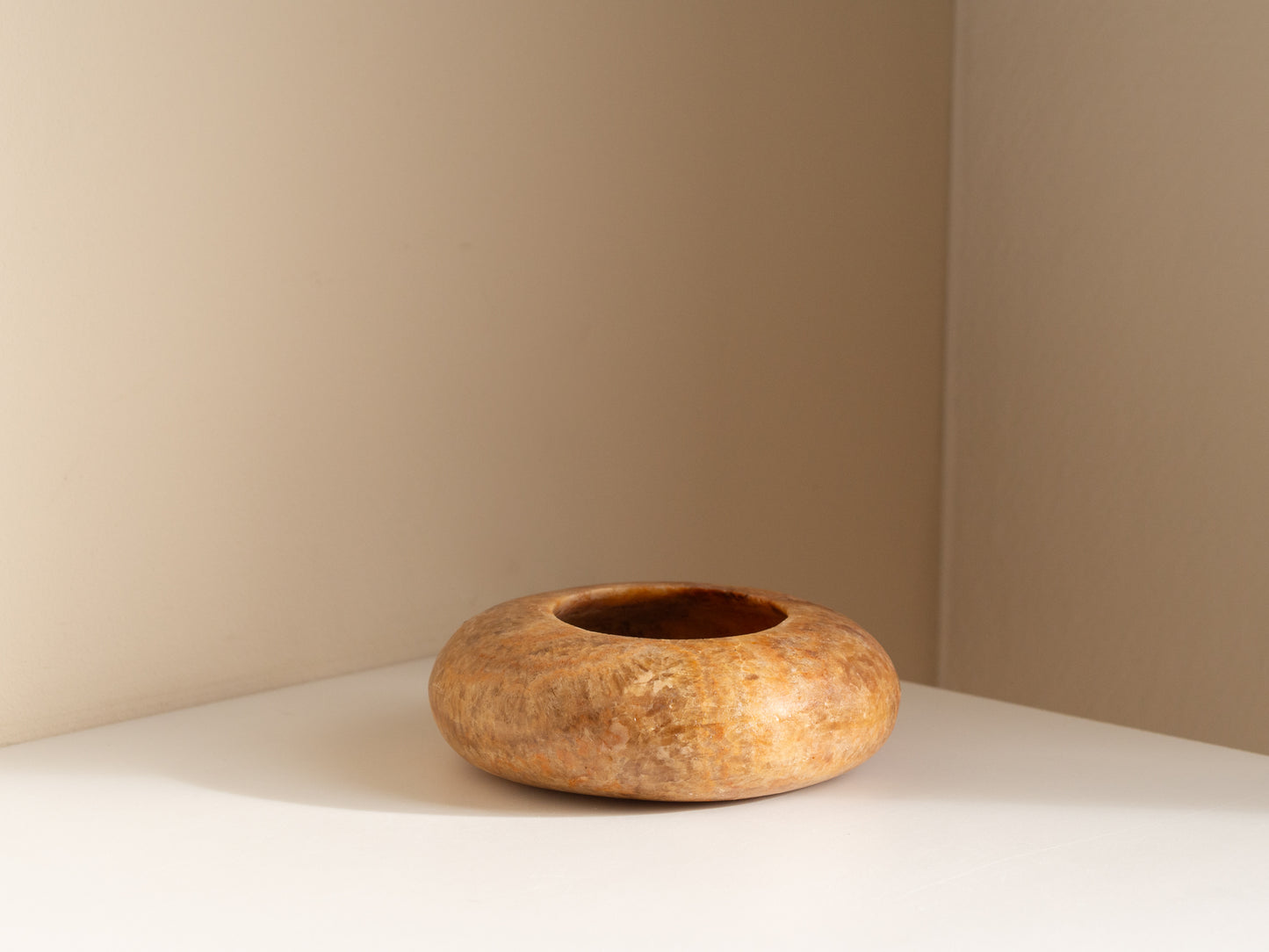 Losse alabaster | Waxinelichthouder