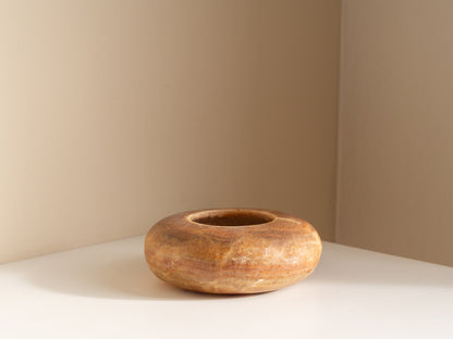 Losse alabaster | Waxinelichthouder