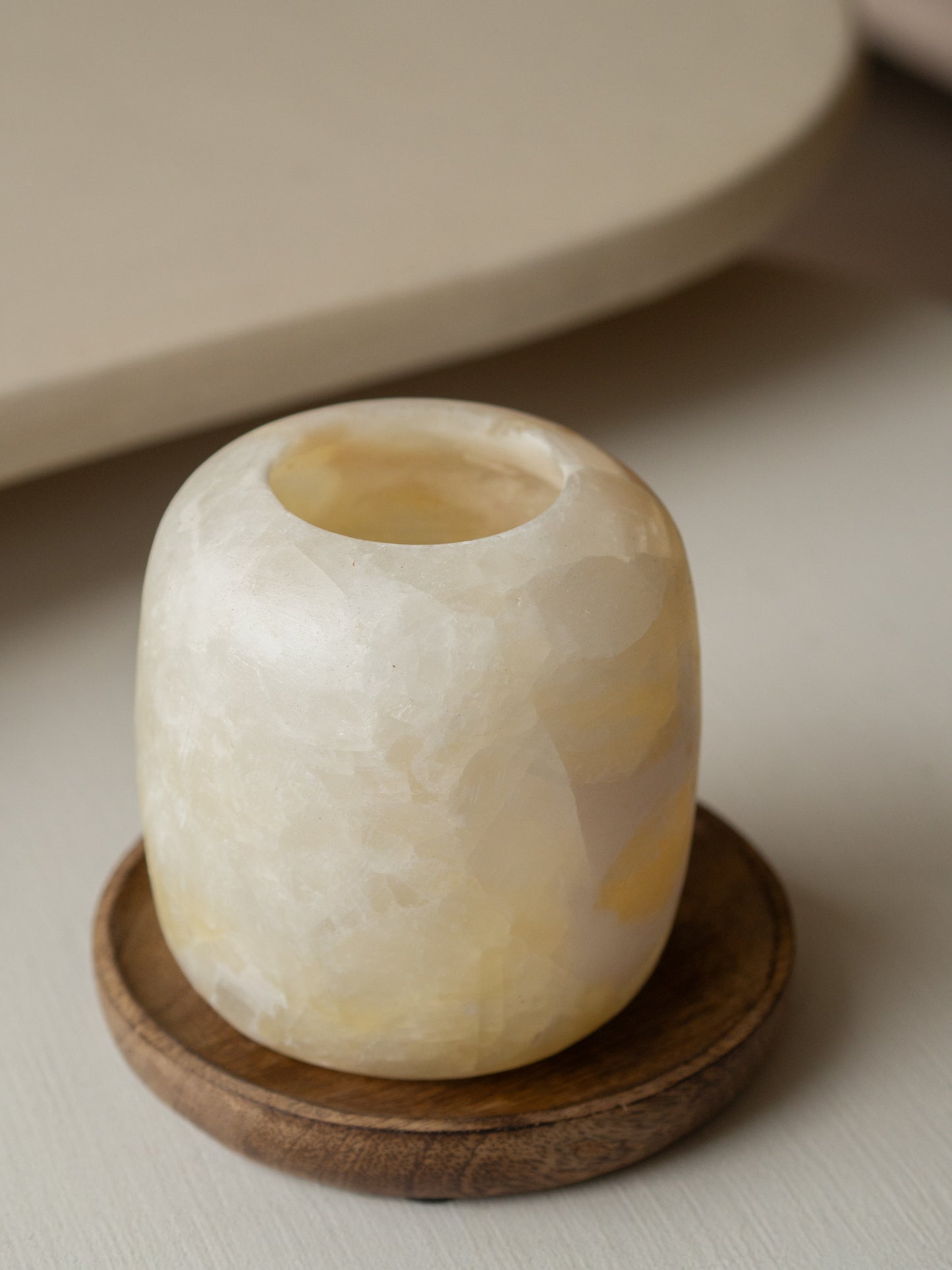 Alabasters | Waxinelichthouders