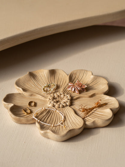 schaal bloem aardewerk