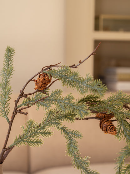 Zijden tak | Den Cryptomeria | 95 cm