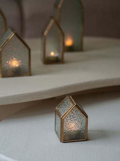 Huisjes | Glas | Goud