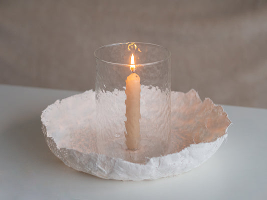 Kandelaartje Glas kaarsje