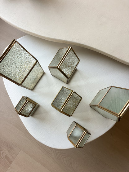Huisjes | Glas | Goud