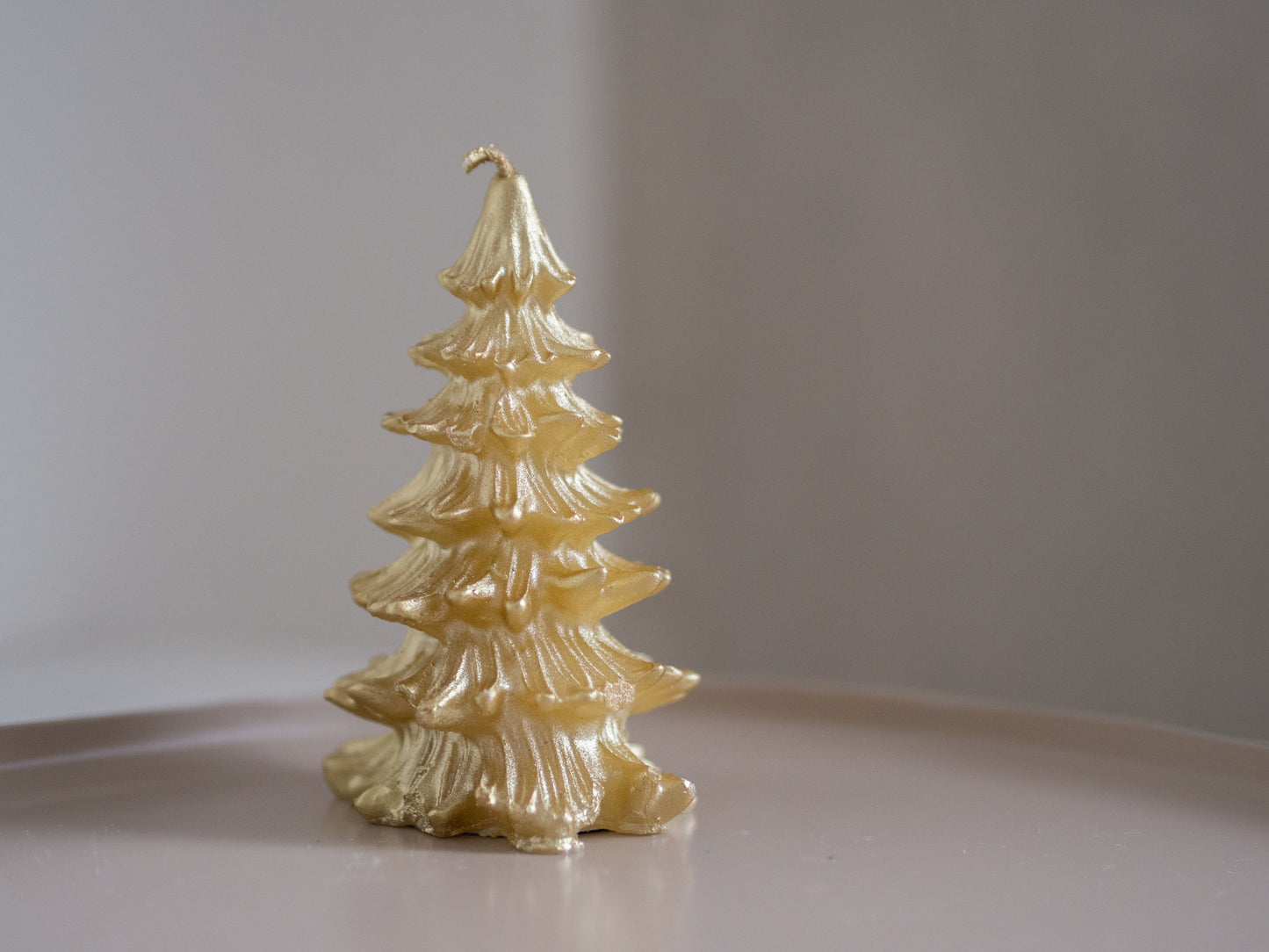 Kaars | Kerstboom | Goud