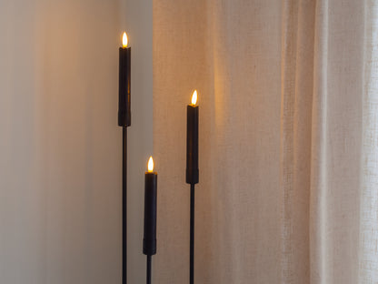 Kandelaar | Metaal | Zwart