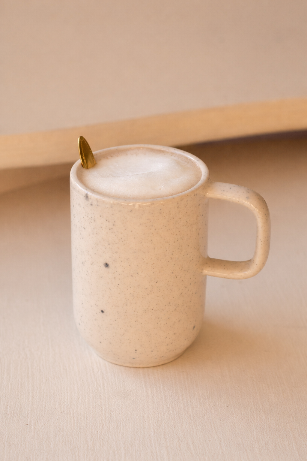 latte macchiato mok 300ml 11x7cm spikkel