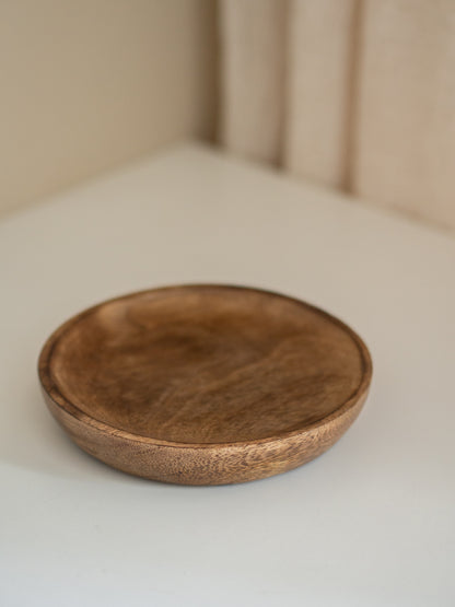 Serveerplank | Hout | Rond