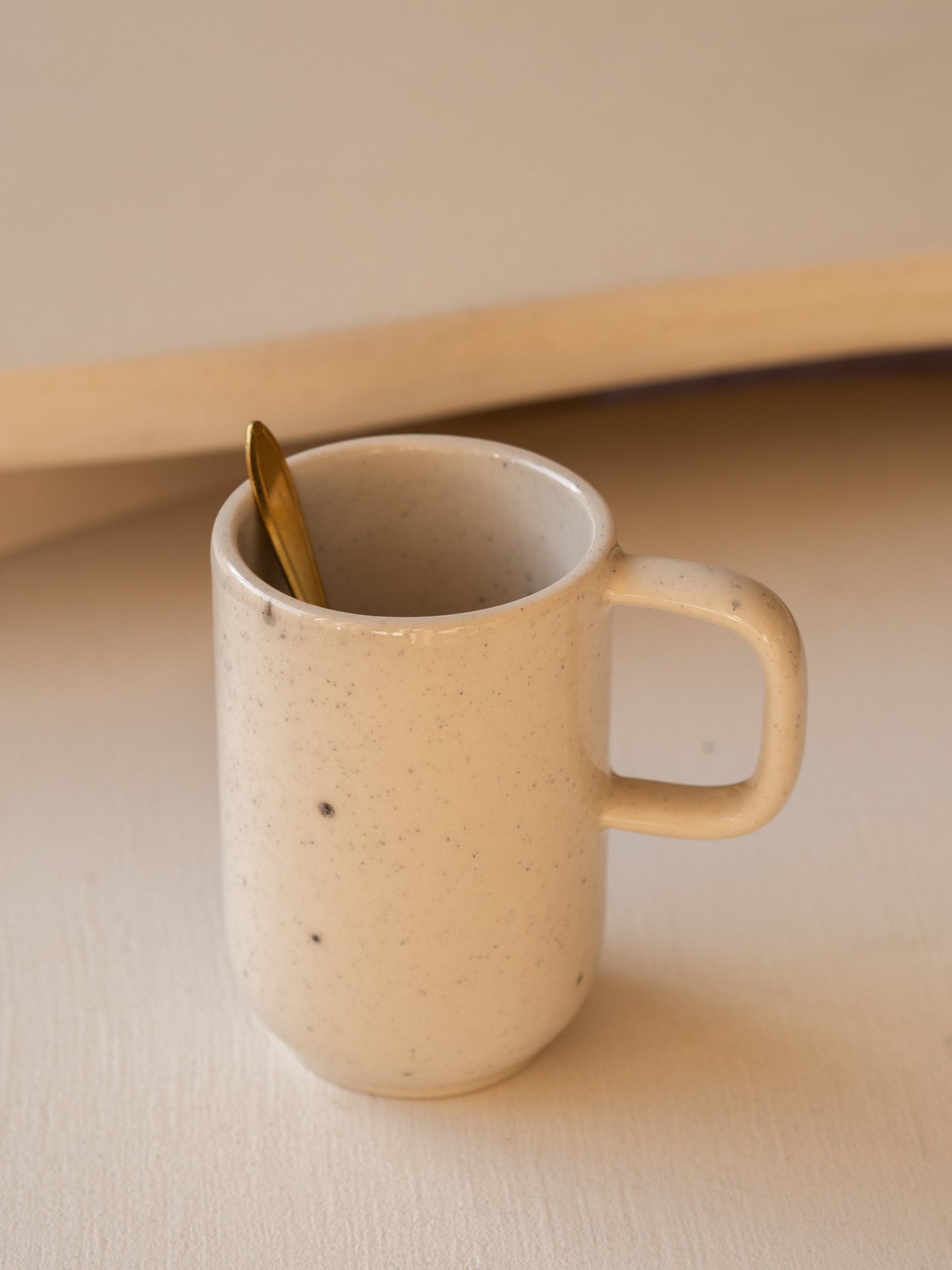 latte macchiato mok 300ml 11x7cm spikkel