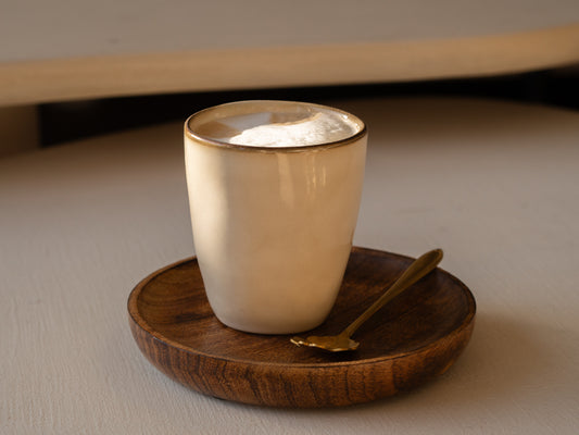 cappuccinomok 150ml organisch beige