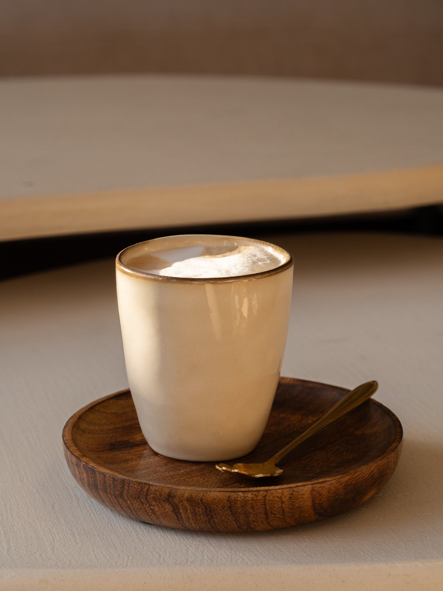 cappuccinomok 150ml organisch beige