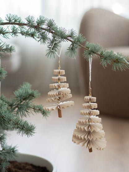 Kerstboom hangers | Naturel