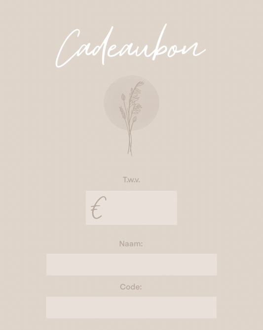 Digitale cadeaubon