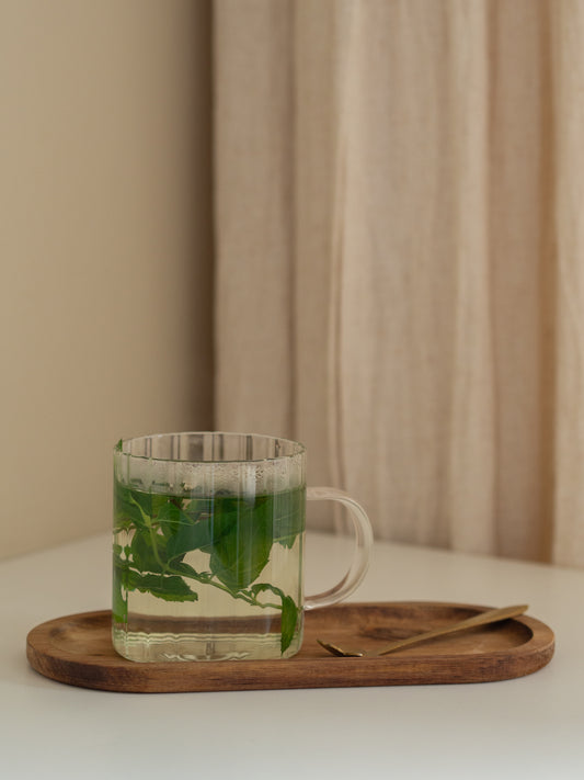Theeglas | Ribbel