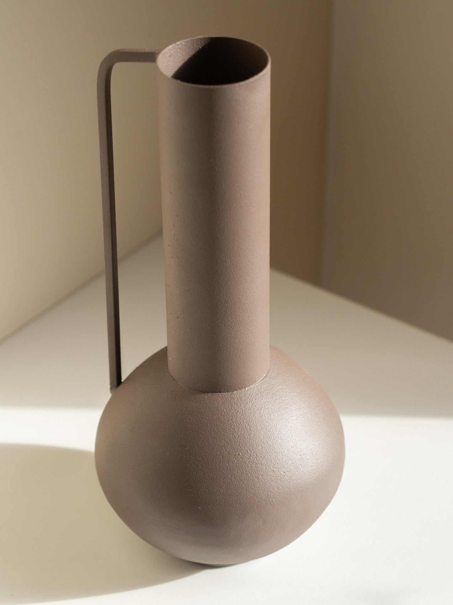 Vaas | Metaal | Bruin