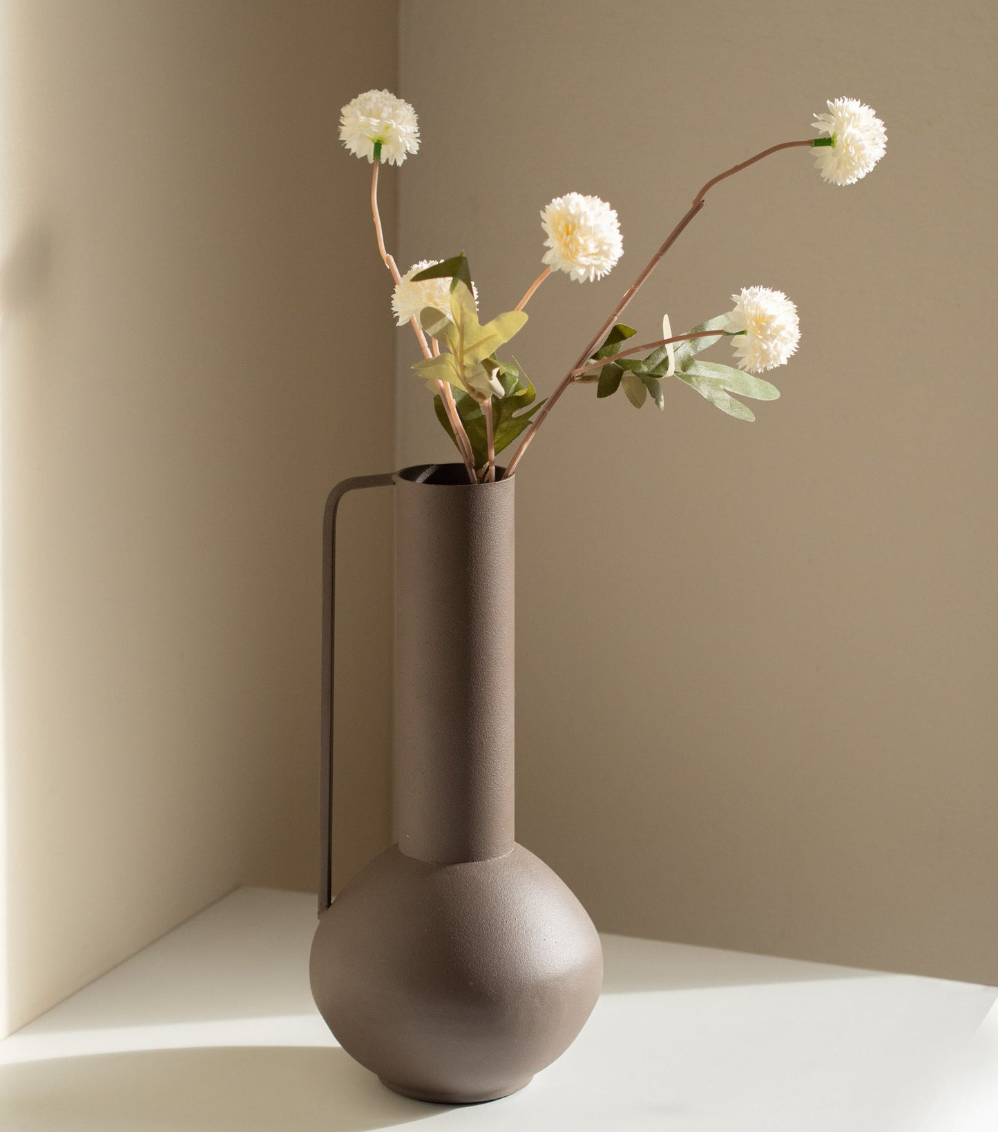 Vaas | Metaal | Bruin