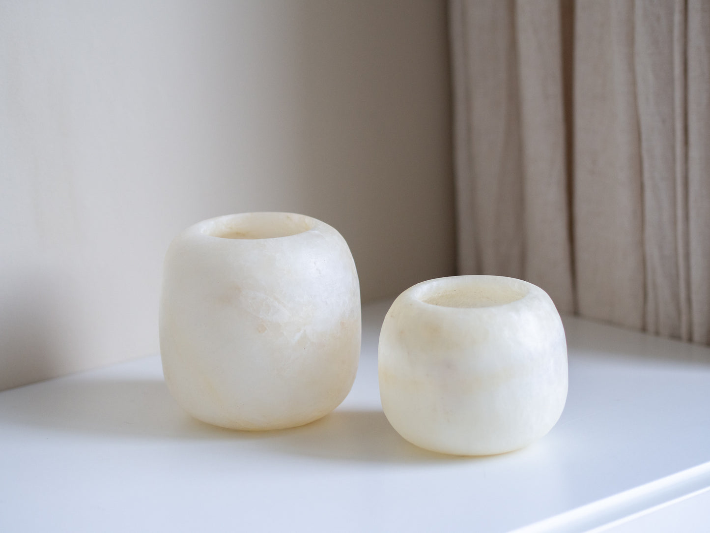 Alabasters | Waxinelichthouders