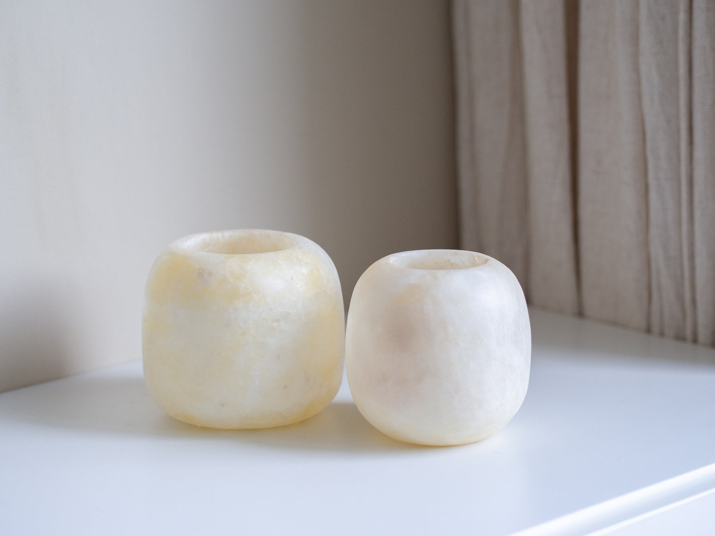 Alabasters | Waxinelichthouders