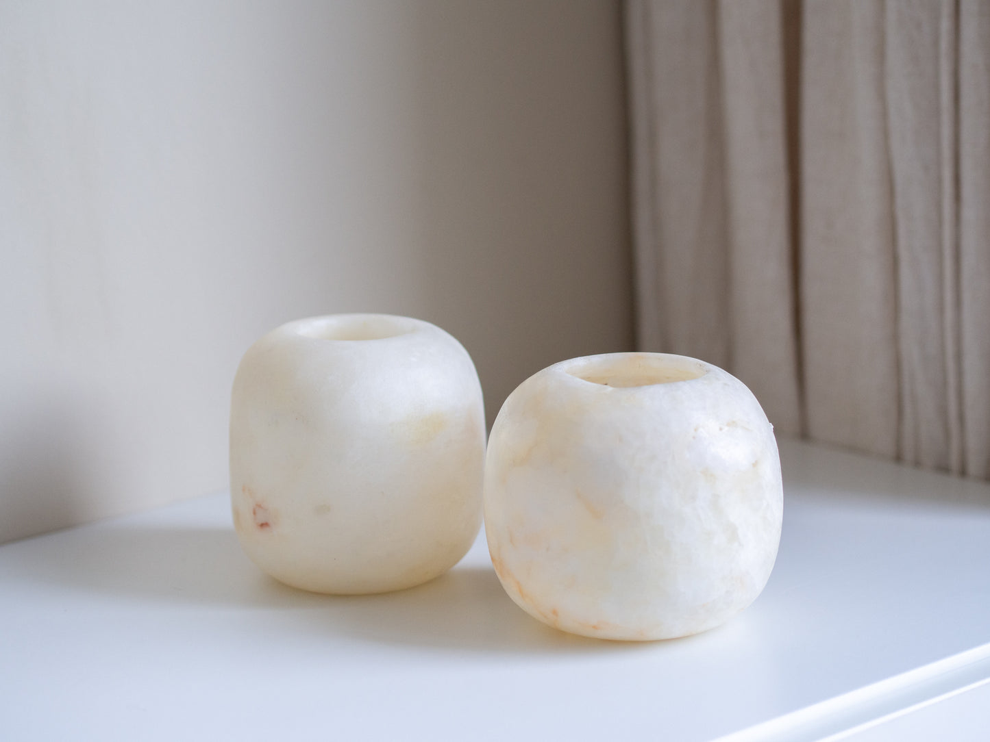 Alabasters | Waxinelichthouders
