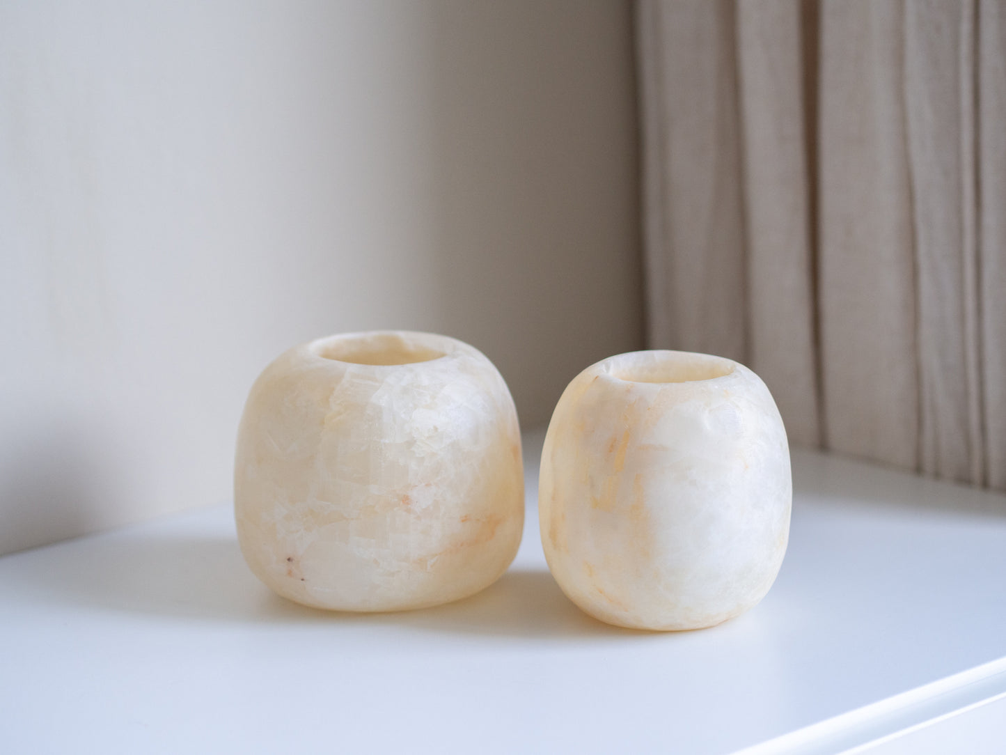 Alabasters | Waxinelichthouders