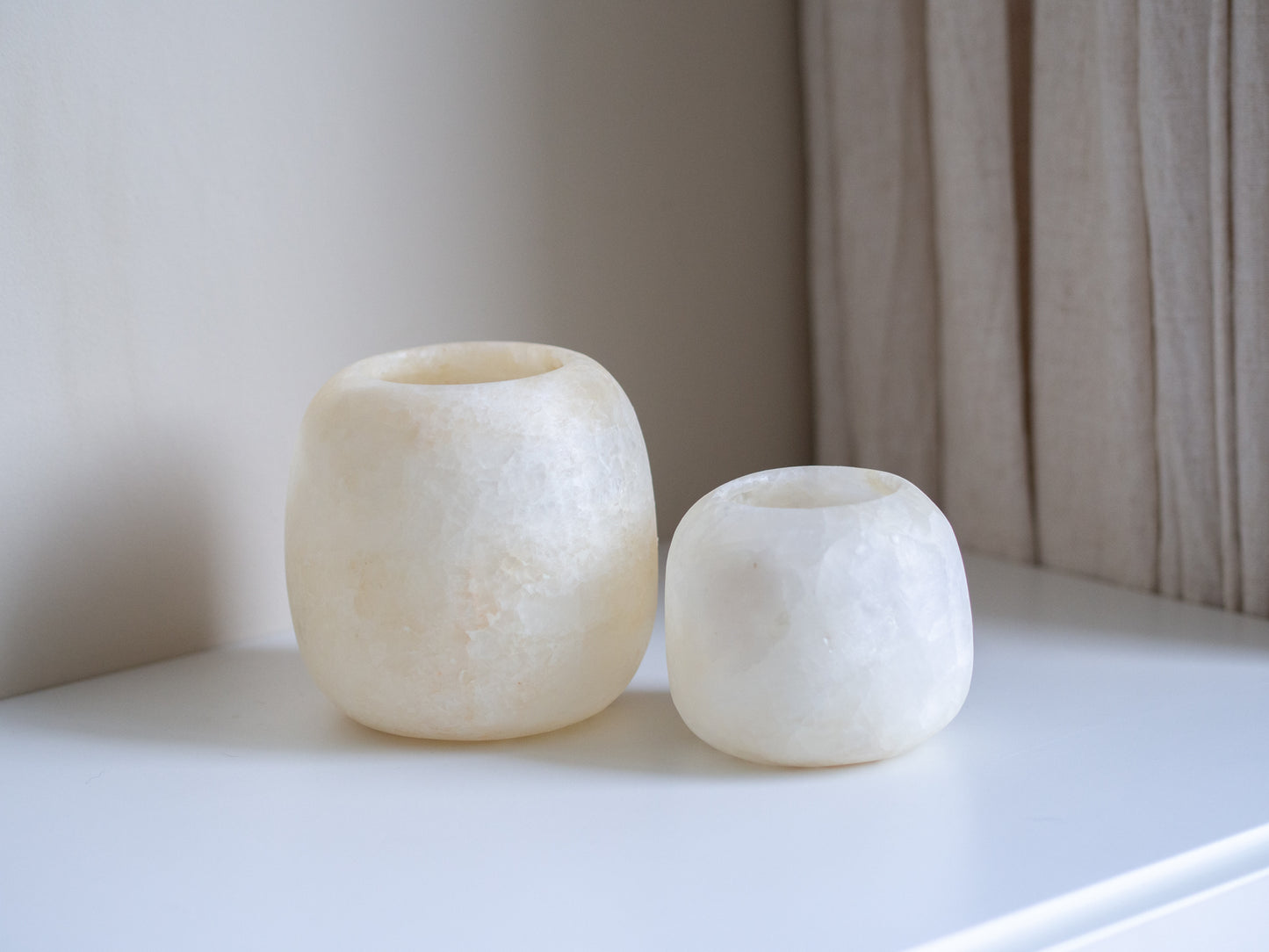 Alabasters | Waxinelichthouders