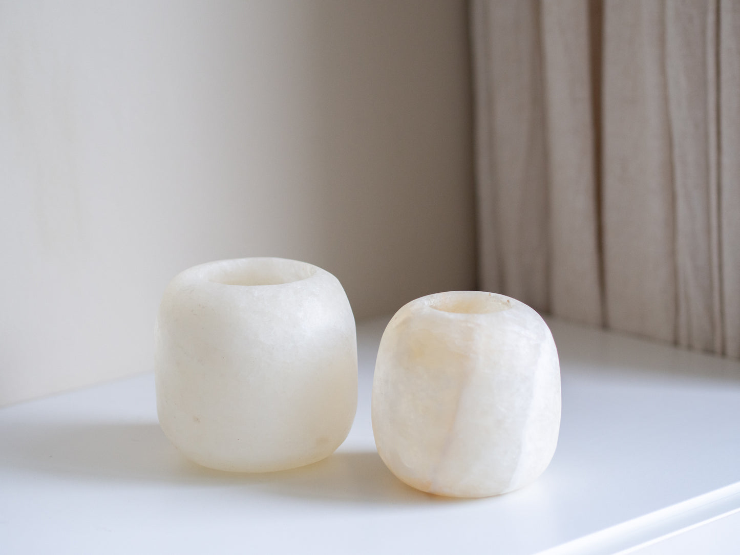 Alabasters | Waxinelichthouders
