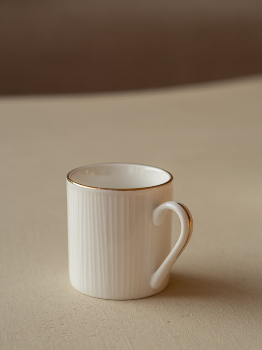 espresso mok wit goud