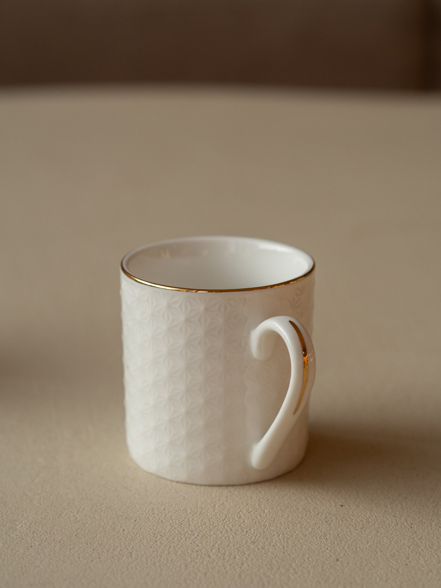 espresso mok wit goud